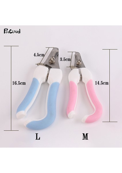 Pink-L Petnailclippe Profesyonel Pet Köpek Tırnak Makası Paslanmaz Çelik Emek Tasarrufu Sağlayan Bakım Makası Clippers Kedi Yavrusu Pençe Temizlik Malzemeleri (Yurt Dışından) fırsatları