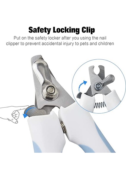 Mavi 14.5X5.5Cm Profesyonel Köpek Kedi Tırnak Giyotin Emek Tasarrufu Sağlayan Tırnak Makası Evcil Hayvan Tırnak Makası Paslanmaz Çelik Kullanışlı Köpek Bakım Malzemeleri (Yurt Dışından) modelleri