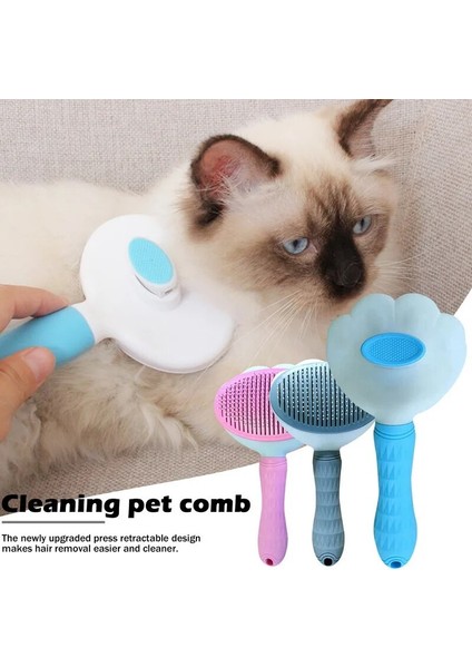 Pembe Pet Köpek Saç Fırçası Kedi Tarak Bakım ve Bakım Kedi Fırça Paslanmaz Çelik Uzun Saç Köpekler Için Tarak Temizlik Evcil Köpekler Aksesuarları (Yurt Dışından) modelleri