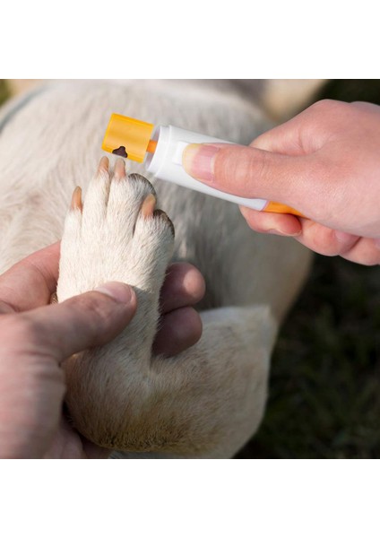 Sarı 17.5x2.3 cm Otomatik Pet Tırnak Makası Pet Tırnak Güzellik Elektrikli Alet Kiti Kedi Köpek Elektrikli Manikür Parmak Paws Bakım Kırpma Aletleri (Yurt Dışından)