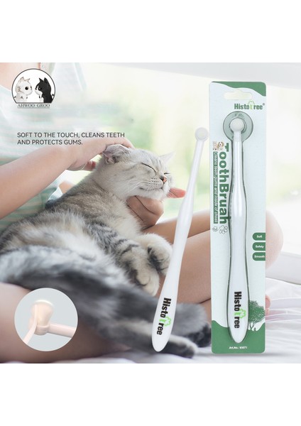Beyaz Pet Diş Fırçası Kedi Fırçası Ilavesi Ağız Kokusu Tartar Diş Bakımı Köpek Kedi Temizleme Ağız Köpek Vanilya Sığır Tadı Diş Macunu Malzemeleri (Yurt Dışından)