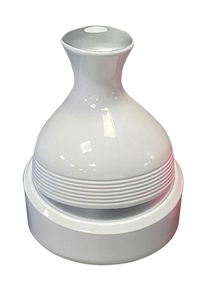 Beyaz Elektrikli Kafa Masaj Cihazı 3D Stereo Saç Derisi Stres Relax Kafa Masaj Aracı Saç Dökülmesini Önlemek Vücut Derin Doku Yoğurma Masajı (Yurt Dışından)