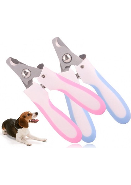 Açık Mavi L Adanmış Pet Köpek Tırnak Makası Kesici Paslanmaz Çelik Bakım Makası Clippers Küçük Veya Büyük Boy Tırnak Makası Kedi Yavrusu Için (Yurt Dışından)