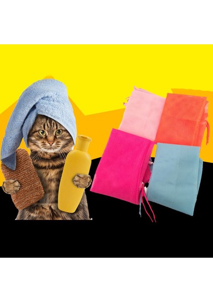Stil 5 52 36 32CM Pet Kedi Banyo Örgü Çanta Ayarlanabilir Çok Fonksiyonlu Ayarlanabilir Çizilmez Çekmeye Dayanıklı Polyester Bakım Yıkama Torbaları (Yurt Dışından) fiyatları
