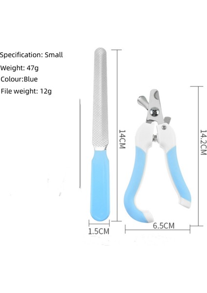 Mavi L 23 Profesyonel Evcil Hayvan Tırnak Makası Çelik Köpek Kedi Tırnak Giyotin Emek Tasarrufu Sağlayan Tırnak Makası Uygun Köpek Bakım Malzemeleri (Yurt Dışından) fırsatları