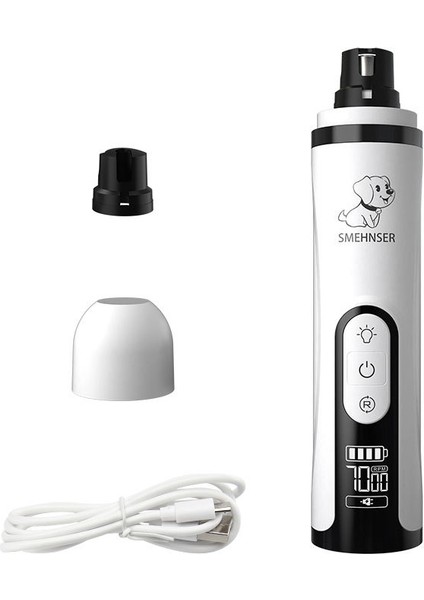 428-LED Vıp Elektrikli LED Evcil Hayvan Tırnak Törpüsü Evcil Hayvan Tırnak Törpüsü Kafa Giyotin Clipper Pet Paws Bakım (Yurt Dışından)