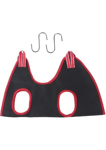 Siyah Kırmızı M Kedi Ve Köpek Bakım Hamak Evcil Hayvan Tırnak Kırpma Yardım Çantası Küçük Orta Kedi Ve Köpek Temizlik Malzemeleri Yavru Köpek Anti-Mücadele Yatak (Yurt Dışından)