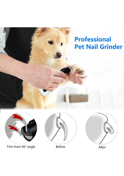 Tam Otomatik Evcil Kedi ve Köpek Tırnak Parlatıcı Akıllı Tırnak Makası (Yurt Dışından)