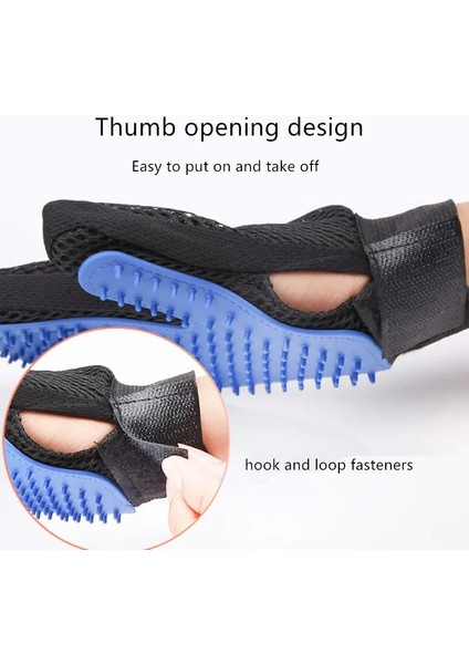 Royalblue-Sağ Ew Silikon Tarak Epilasyon Fırçası Evcil Hayvan Eldivenleri Kedi Köpek Tüy Çıkarıcı Kedi Malzemeleri Gerçek Kauçuk Saç Yapıştırma Cihazı Evcil Hayvan Bakımı (Yurt Dışından) fırsatları