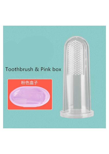 1 Takım Sıcak Satış Köpek Kedi Temizlik Malzemeleri Yumuşak Pet Parmak Diş Fırçası Teddy Köpek Fırçası Ilavesi Kötü Nefes Diş Bakımı Köpek Aksesuarları (Yurt Dışından)