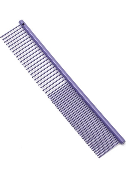 Çelik-Mor Renkli Pet Tarak Çelik Köpek Bakım Tarağı 1 Adet Saç Çıkarıcı Kedi Köpekler Temizleme Fırçası Kediler Evcil Hayvan Aksesuarları 1 Adet Renkli (Yurt Dışından)