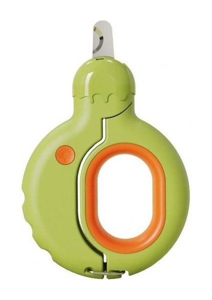 Yeşil Dayanıklı Pet Tırnak Giyotin Yeniden Kullanılabilir Evcil Hayvan Tırnak Makası Sertlik Led Işık Pet Köpek Kedi Tırnak Temizleme Giyotin Emek Tasarrufu (Yurt Dışından)