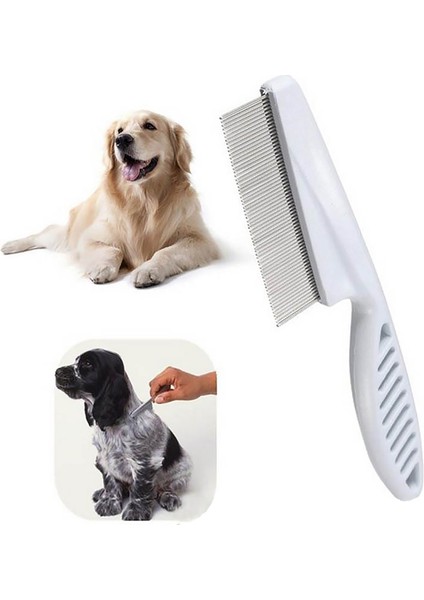 Pet Saç Tarak2 M Pet Saç Dökülme Tarak Paslanmaz Çelik Pire Tarak Kedi Köpek Için Pet Konfor Pire Saç Bakım Tarağı Köpek Kedi Kürk Temizleme Fırçası (Yurt Dışından) indirimleri