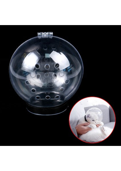Beyaz Kedi Namlu Anti Bite Nefes Bakım Maskesi Ağızlıklar Banyo Güzellik Seyahat Aracı (Yurt Dışından)