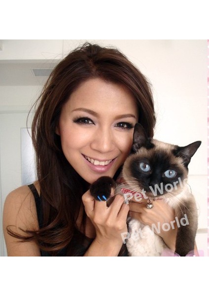 Köri S 20 Adet/grup Kedi Tırnak Kapakları Yumuşak Kedi Pençe Kedi Pençesi Xs, S , M, L Ücretsiz Tutkal ile (Yurt Dışından) modelleri