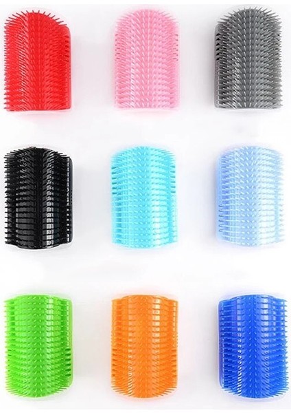 Turuncu 9 Renk Kediler Fırça Duvar Köşe Kedi Pet Masaj Kendini Damat Tarak Fırça Catnipli Kedi Ovuyor Yüz Tarak Evcil Hayvan Ürünleri Tpys (Yurt Dışından) modelleri