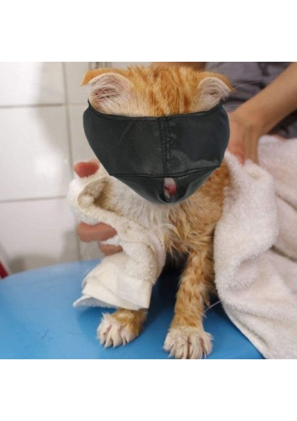 Rastgele 1pc L 5-10KG Rastgele Nefes Kedi Na mlu Kediler Bakım Ağızlıklar Kediler Banyo Maskesi Çantası Evcil Hayvan Bakım Aracı Çiziklerin Önlenmesi Anti-Isırma (Yurt Dışından) modelleri