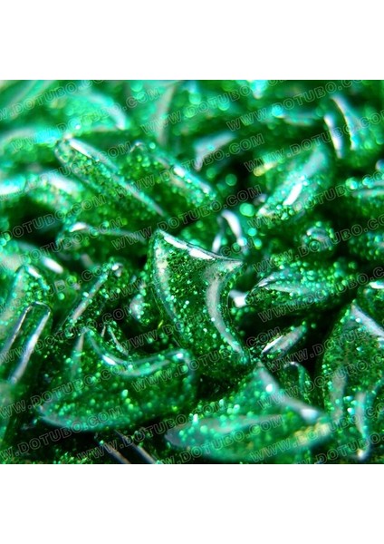 Yeşil Parıltı L 20 Adet/grup Yumuşak Kedi Silikon Tırnak Kapakları Yumuşak Kedi Paw Pet Tırnak Koruyucu Yapışkan Tutkal ve Aplikatör ile Boyut Xs S M L (Yurt Dışından)