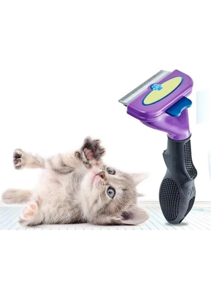 Kedı Uzun Saç Tarak S Pet Kedi Bakım Seti Fırça Tarak Aracı Köpek Aksesuarları Malzemeleri Güzellik Etkili Dökülmeyi Azaltın Profesyonel Sökücü Kürk Kolay Cle (Yurt Dışından) fırsatları