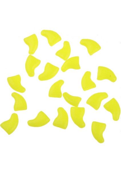 Limon Sarı S 20 Adet Silikon Yumuşak Kedi Tırnak Kapağı Kedi Paw Pençe Pet Tırnak Kedi Tırnak Kapak Pet Yavru Kedi Evcil Hayvan Ürünleri (Yurt Dışından)
