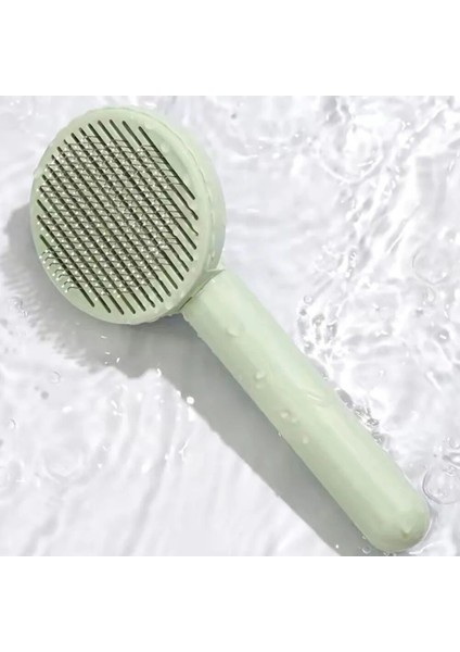 Sarı Kedi Fırça Pet Epilasyon Fırçası Kendi Kendini Temizleyen Slicker Fırça Kediler Köpekler Için Saç Çıkarıcı Kazıyıcı Yavru Tarak Bakım Aksesuarları (Yurt Dışından) fırsatları