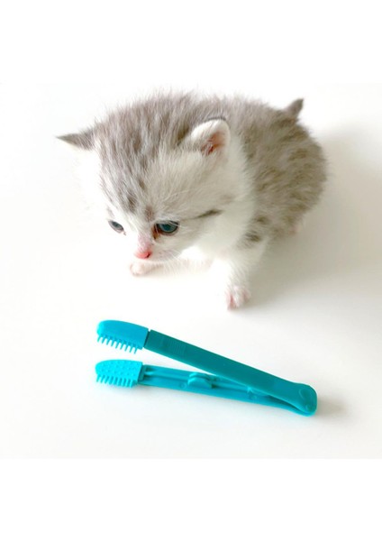 Mavi Çevre Dostu Yavru Kedi Göz Ovmak El Kedi Gözü Silme Ovmak Gözler Kaka Fırçası Temizleme Yeniden Kullanılabilir Toka Tasarım Pet Tarak Gözyaşı Leke Fırçası (Yurt Dışından) indirimleri