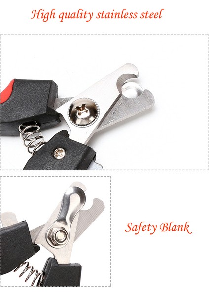 809-Bl-S Köpek Tırnak Makası Makas Yavru Tırnak Ayak Pençe Makası Giyotin Hayvanlar Için Emek Tasarrufu Sağlayan Bakım Araçları Genel Evcil Hayvan Malzemeleri (Yurt Dışından) fırsatları