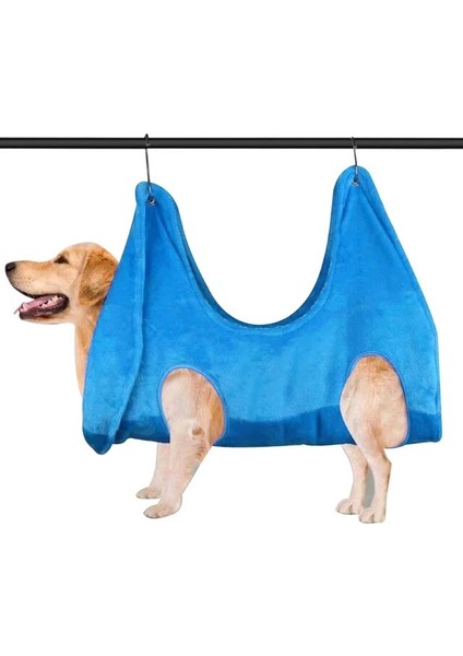Mavi L Manikür Tamir Çivi Köpek Kedi Hamak Evcil Hayvan Hamağı cı Kısıtlama Havlu Çantası Alma Banyo Evcil Hayvan Aksesuarları (Yurt Dışından)