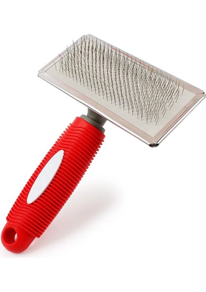 Pembe S Pet Köpek Kedi Epilasyon Iğne Tarak Slicker Masaj Aracı Kedi Kürk Temizleme Fırçası Bakım Araçları Kaymaz Köpek Tarak Ürünleri (Yurt Dışından) fırsatları