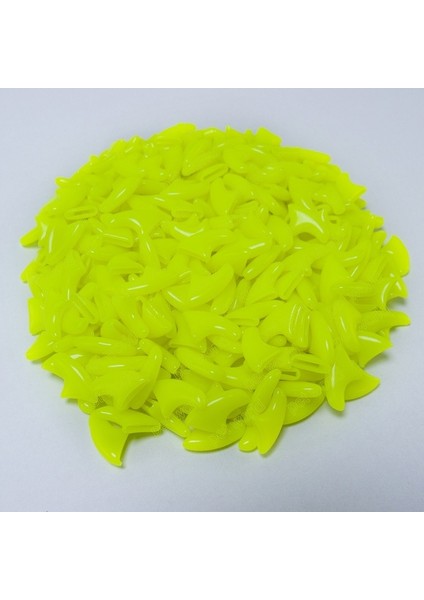 Curry S 20 Adet Yumuşak Kedi Silikon Tırnak Kapakları / Kedi Tırnak Kapağı / Kedi Pençeleri / Yapışkan Tutkal Ve Aplikatör İle Evcil Hayvan Tırnak Koruyucusu Boyut Xs S M L (Yurt Dışından)