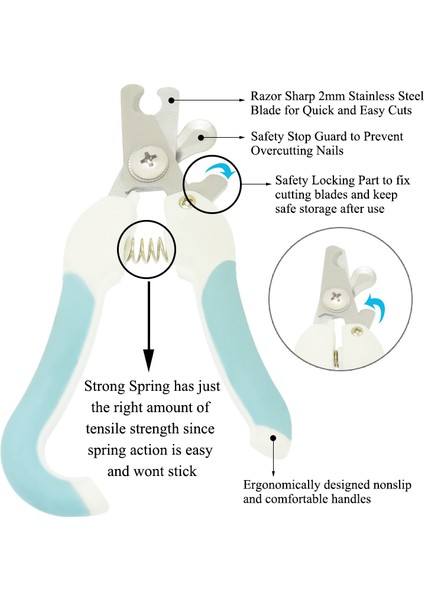 D0004A-01-S Profesyonel Evcil Hayvan Tırnak Makası Paslanmaz Çelik Kedi Tırnak Giyotin Emek Tasarrufu Sağlayan Tırnak Makası Kullanışlı Köpek Bakım Malzemeleri D0004A (Yurt Dışından) modelleri
