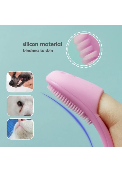 Kırmızı 10 Adet 10 Adet Yumuşak Pet Parmak Fırçası Kediler Fırça Diş Fırçası Gözy Lekeleri Fırça Göz Bakımı Evcil Hayvan Temizleme Bakım Araçları Köpek Kedi Malzemeleri (Yurt Dışından) fiyatları