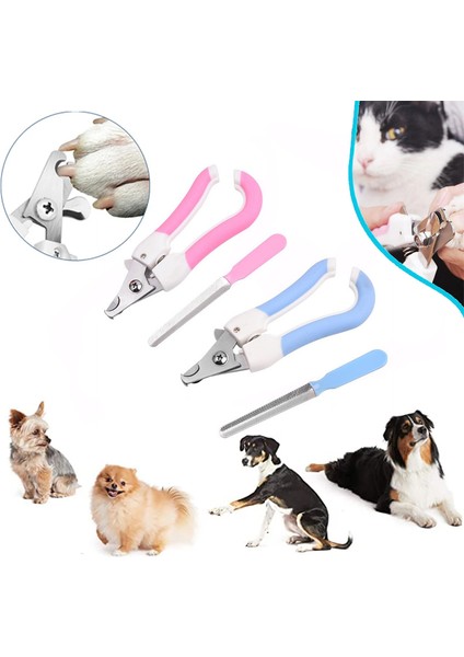Mavi 140MM Profesyonel Evcil Hayvan Tırnak Makası Paslanmaz Çelik Köpek Kedi Tırnak Giyotin Emek Tasarrufu Sağlayan Tırnak Makası Uygun Köpek Bakım Malzemeleri (Yurt Dışından) fiyatları