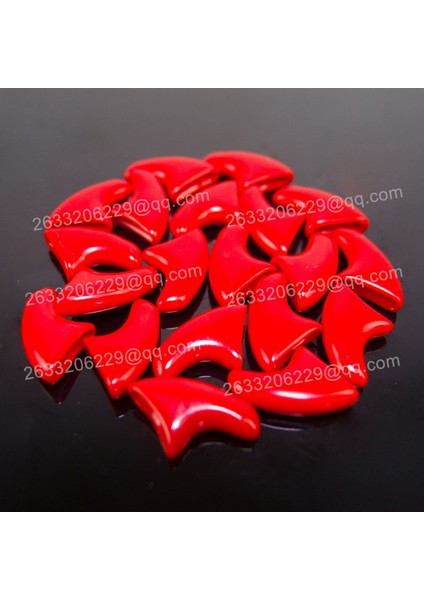 Kırmızı S Yeni Moda Renkli Kedi Tırnak Kapakları Yumuşak Kedi Pençe Yumuşak Paws 20 Adet/Grup Yapışkan Tutkal İle Boyut Xs S M Lgift Evcil Hayvan Için (Yurt Dışından)