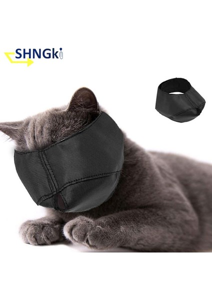 Pinkm Nefes Naylon Kedi Ağızlıklar Yavru Göz Maskeleri Damat Yardımcıları Banyo Anti-Isırma Kedi Banyo Bakım Araçları Evcil Hayvan Malzemeleri (Yurt Dışından) modelleri