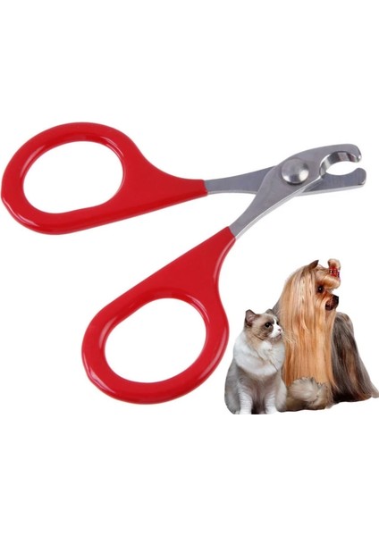 Kırmızı Kedi Tırnak Makası Pet Köpek Tırnak Makası Ayak Pençe Giyotin Küçük Yavru Köpekler Için Profesyonel Pet Bakım Ürünleri Kedi (Yurt Dışından)