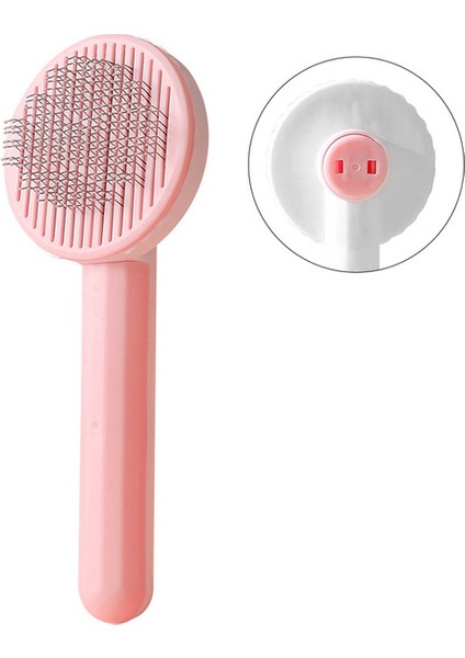 Pembe Kedi Fırça Saç Çıkarıcı Pet Kıllar Tarak Kedi Bakım Malzemeleri Hayvan Kendi Kendini Temizleyen Saç Fırçası Masaj Kedi Köpek Evcil Hayvan Fırçaları (Yurt Dışından)