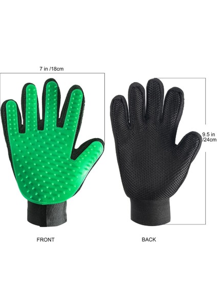 Kırmızı Sol El Bir Boyut Pet Bakım Dökülme Fırçası Eldiven Temizlik Sırt Masajı Hayvan Banyo Kürk Epilasyon Kedi Köpek Taraklar (Yurt Dışından) modelleri