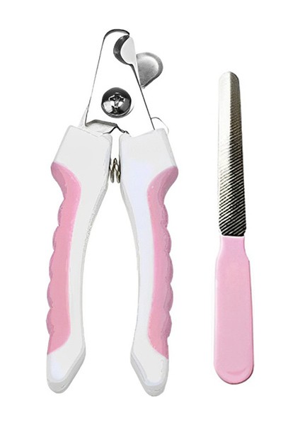 Pembe Set S Pet Kedi Köpek Tırnak Makası Kesici Orak Paslanmaz Çelik Bakım Makası Clippers Profesyonel Pet Pençeleri Köpek Malzemeleri (Yurt Dışından)
