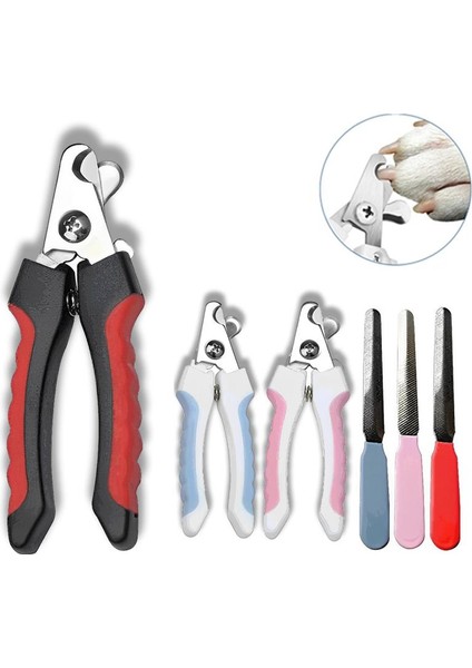 Pembe Set S Pet Kedi Köpek Tırnak Makası Kesici Orak Paslanmaz Çelik Bakım Makası Clippers Profesyonel Pet Pençeleri Köpek Malzemeleri (Yurt Dışından) modelleri
