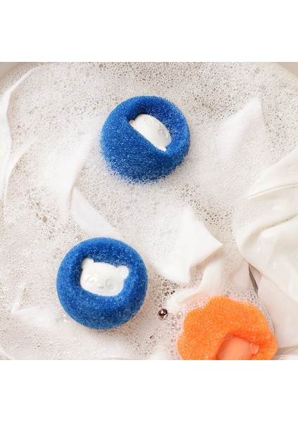 10 Adet-Turuncu Kedi Köpek Epilasyon Sünger Topları Anti-Sarma Zorla Sürtünme Temizleme Yapışkan Saç Topları Yıkama Giysileri Kedi Bakım Malzemeleri (Yurt Dışından) modelleri