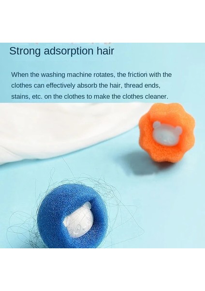 10 Adet-Turuncu Kedi Köpek Epilasyon Sünger Topları Anti-Sarma Zorla Sürtünme Temizleme Yapışkan Saç Topları Yıkama Giysileri Kedi Bakım Malzemeleri (Yurt Dışından) indirimleri