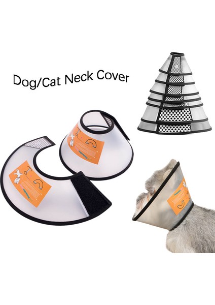 2 41-48 cm Pet Köpek Tasması Anti Isırma Ağızlıklar Operasyon Güzellik Başlık Kedi Huni Boyun Kapak Anti Bite Yalama Güvenlik Koruyucu (Yurt Dışından)