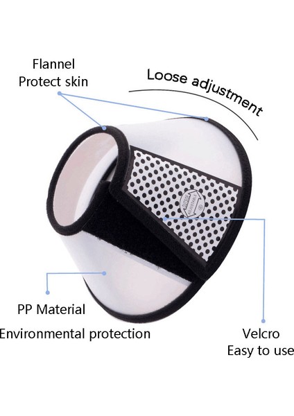 2 41-48 cm Pet Köpek Tasması Anti Isırma Ağızlıklar Operasyon Güzellik Başlık Kedi Huni Boyun Kapak Anti Bite Yalama Güvenlik Koruyucu (Yurt Dışından) fırsatları