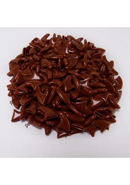 Kahve S 20 Adet Yumuşak Kedi Silikon Tırnak Kapakları / Kedi Tırnak Kapağı / Kedi Pençeleri / Yapışkan Tutkal Ve Aplikatör İle Evcil Hayvan Tırnak Koruyucusu Boyut Xs S M L (Yurt Dışından)