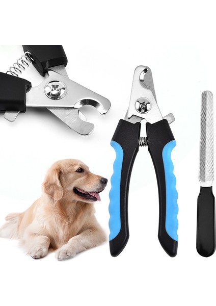 Siyah Tırnak Törpüsü ile S Pet Kedi Köpek Tırnak Makası Tırnak Öğütücü ile Paslanmaz Çelik Köpek Bakım Makası Tırnak Makası Profesyoneller Için Tırnak Malzemeleri (Yurt Dışından)