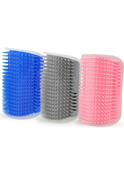 Göl Mavi Kedi Kendini Damat Fırça Masaj Epilasyon Tarak Köşe Fırça Saç Dökülme Kırpma Pet Masaj Fırçası Kedi Bakım Malzemeleri (Yurt Dışından) indirimleri