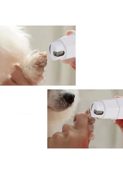 Beyaz Ağrısız Bakım Şarj Edilebilir Elektrikli Köpek Ayak Tırnak Törpüsü Düzeltici Araçları Tırnak Makası Evcil Hayvan Tırnak Törpüsü (Yurt Dışından)