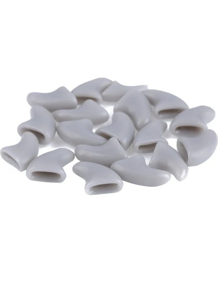 Kırmızı Xs 100 Adet Yeni Moda Renkli Kedi Tırnak Kapakları Kediler Için Yumuşak Pençe Yumuşak Paws Anti-Scratch Kedi Aksesuarları Pet Malzemeleri (Yurt Dışından) fiyatları