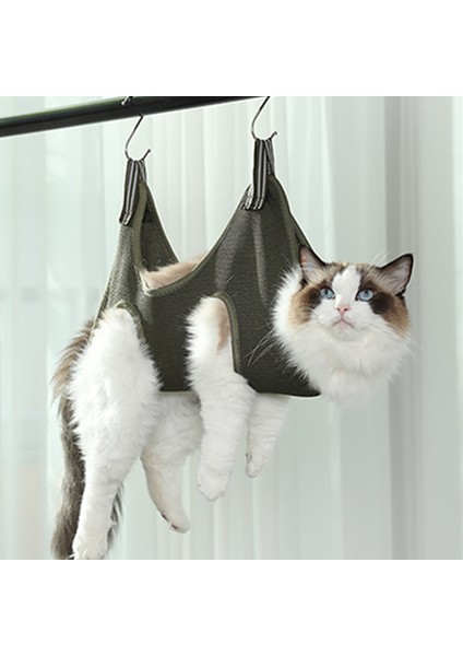 Siyah Gönder Xxs 39X35CM Kedi Bakım Tırnak Kesme Anti Scratch Bite Sabit Çanta Banyo Kırpma Kısıtlama Çantası Pet Güzellik Hamak Asılı Pet Köpek Aksesuarları (Yurt Dışından) indirimleri